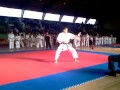 Karate tournament  darko grujic  kata unsu  karate nokaci