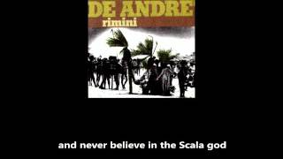 [SUB ENG] FABRIZIO DE ANDRE' - CODA DI LUPO - English Subtitles screenshot 4