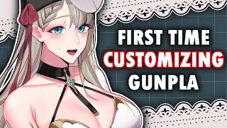 MY FIRST TIME CUSTOMIZING MY GUNPLA! 【NIJISANJI EN | Aia Amare 】