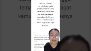 Menentukan Tema Cerita Part 1 fiksi