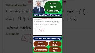 Class 9 Maths | Rational Number Definition and Example | Chapter 1 Math Notes