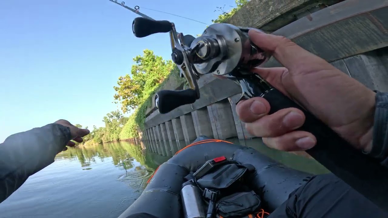 Bass Fishing in USA Live streaming highlight Kokopelli packraft inflatable kayak megabass Shimano