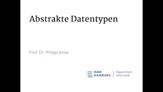 Abstrakte Datentypen - Einführung