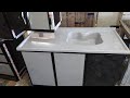 Making a granite kitchen sink عمل سنك من الجرانيت (المرمر الصناعي)