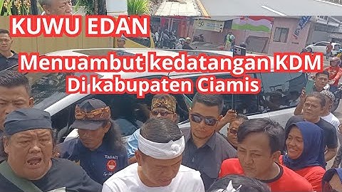 KUWU EDAN ‼️Menyambut kedatangan KDM di kabupaten Ciamis#viral#kuwuedan
