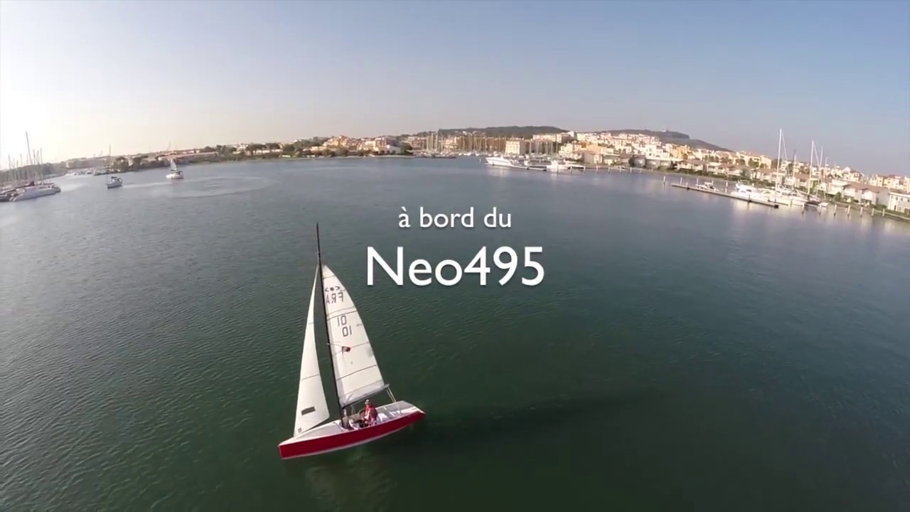 Philippe Croizon à bord du Neo495  Sailing #PassionVoile