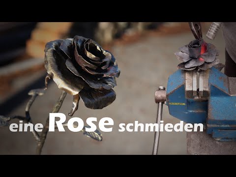 Video: Wie Man Eine Geschmiedete Rose Macht