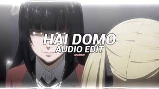 hai domo - cao white [edit audio] Resimi