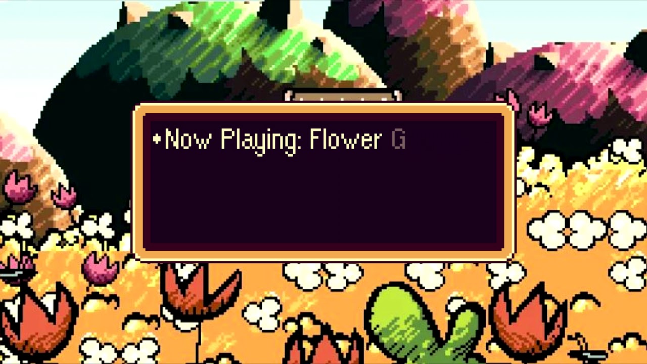 Yoshi's Island Flower Garden 8Bit Cover YouTube