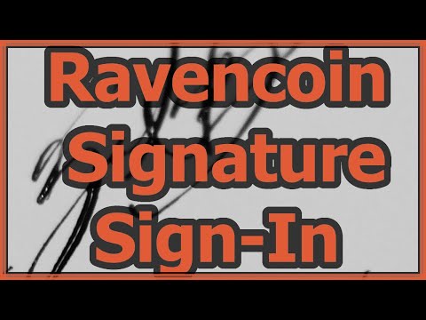 Using the BTS Login on UnWokeFunding.com via RavenCoin Core Wallet Signature Function!