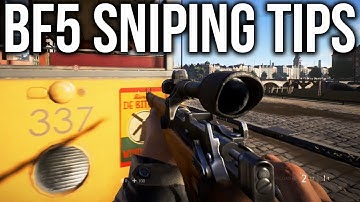 CONSOLE SNIPING TIPS for the BATTLEFIELD 5 BETA