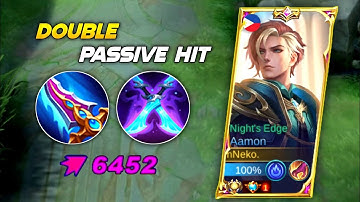 AAMON NEW DOUBLE PASSIVE 1 HIT BUILD! AUTO DELETE ENEMY!