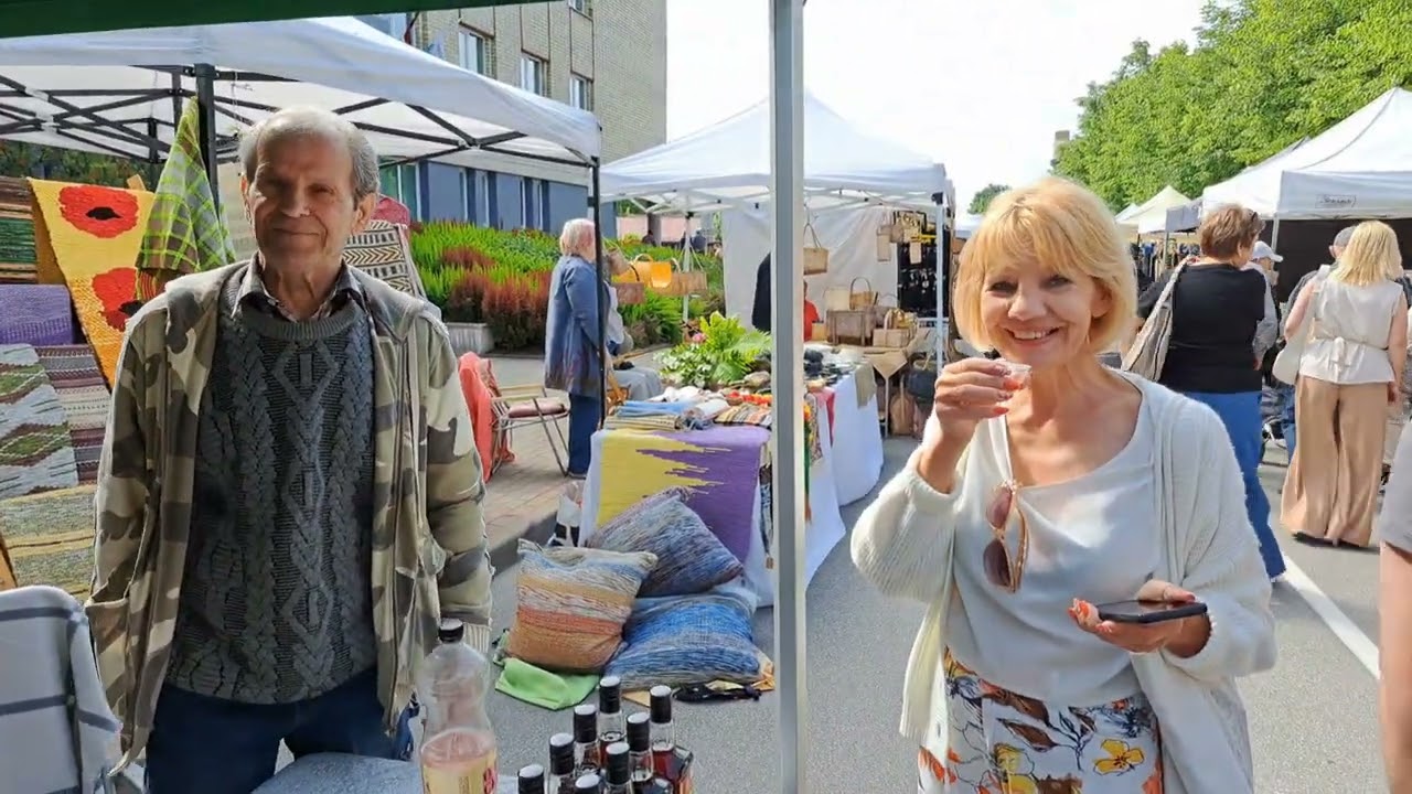 21.06.2025. Tukums. Ielīgošanas tirdziņš.