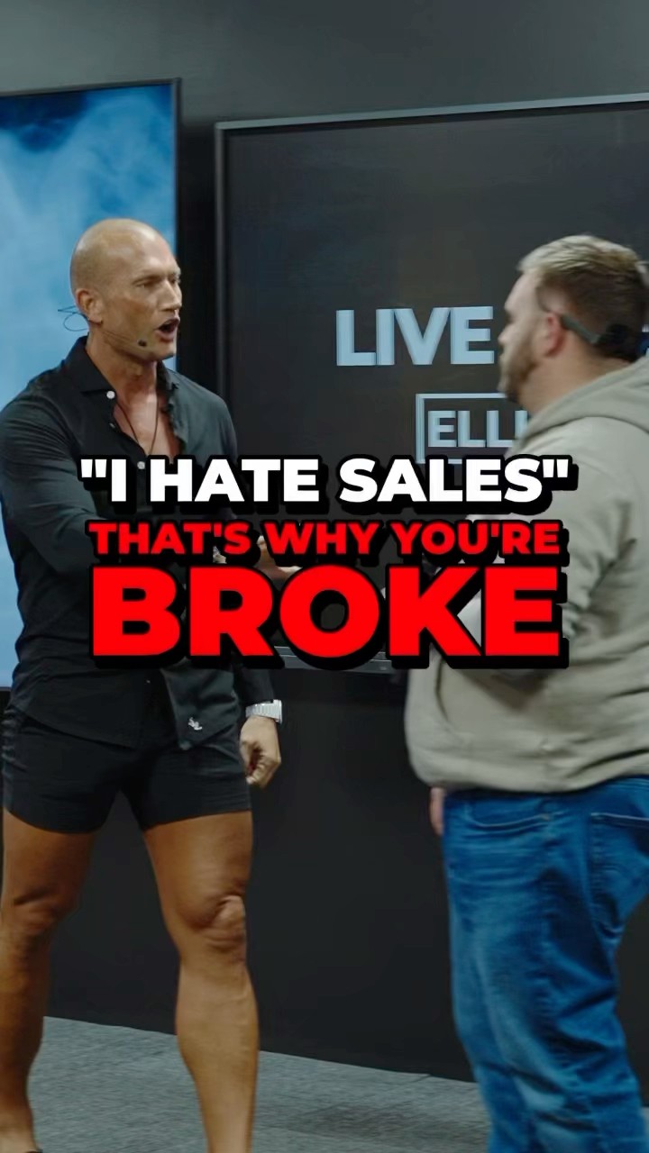 I HATE SALES THAT’S WHY YOU’RE BROKE