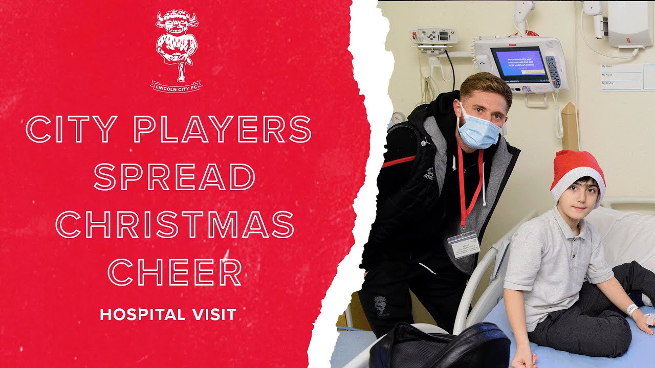 City players spread Christmas cheer - YouTube