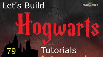 Lets Build Hogwarts in Minecraft Tutorials Part 79 Entrance Hall Extension and Music Room