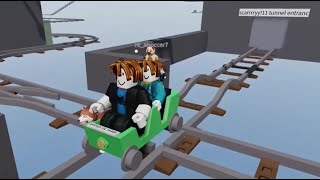 ROBLOX: cart ride around nothing (Entire Track Start To Finish Completely Backwards With AIsoccer7!)