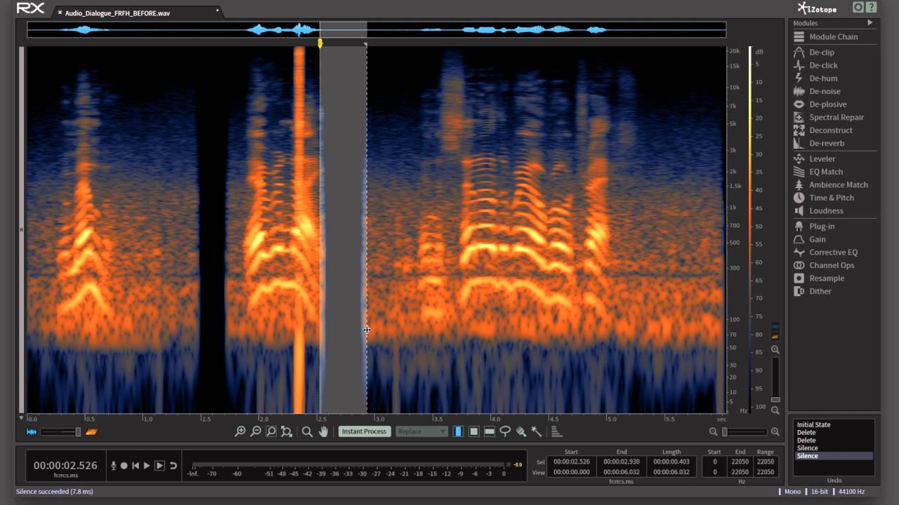 Rx 7 audio editor. IZOTOPE RX Spectral Repair. IZOTOPE RX 5. RX Spectral de Noise. After Audio.