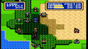 Shining Force II: part 17 - oasis battle