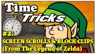 Time Tricks #2: Screen Scrolls & Block Clips (The Legend of Zelda) Speedrun Tricks Everyone Can Try!