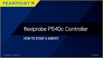 flexiprobe P540c - How to Start a Survey