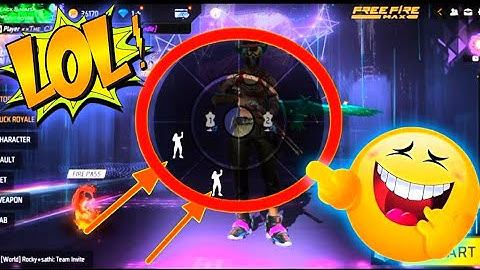 #FREEFIRE LOL EMOTE😁 KO KIYA HACK .EMOTE SLOT ME LAGAYA🤩2 EMOTE#ff#viral#garenafreefire 🤣