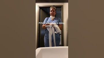 CNAs must do this before doing any patient care! #shorts #short #cna #cnavideo #nurse #healthcare
