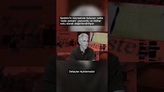 Epstein'in İntihar Notu