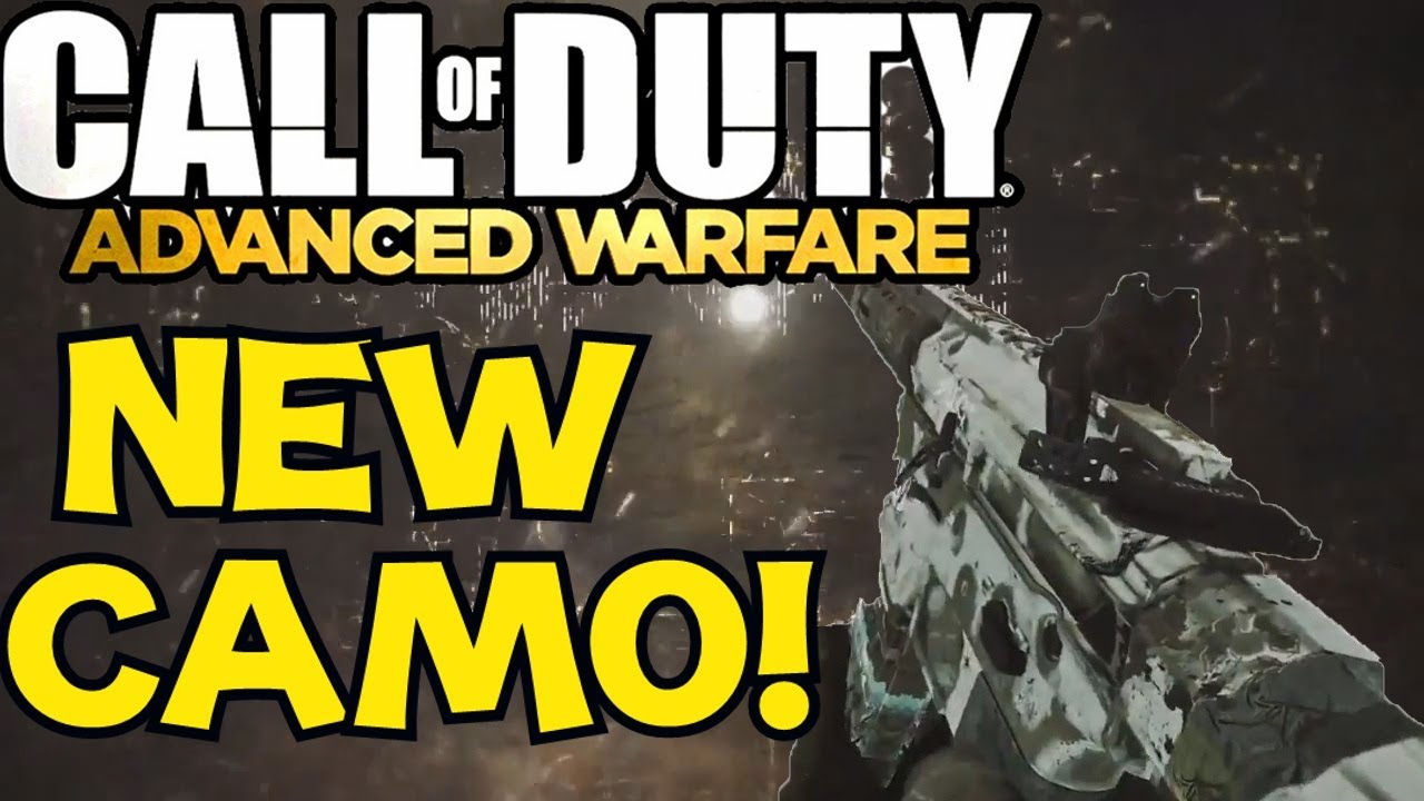 Call of Duty ADVANCED WARFARE NEW CAMO! Black Ops 2 & GHOSTS DLC
