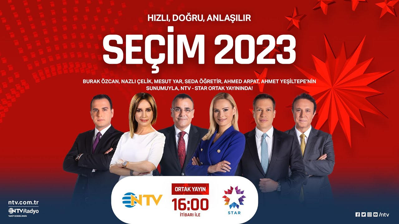 NTV Star Seçim 2023 Ortak Yayın Tanıtım YouTube