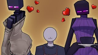 How I Met My Endergirl | Minecraft Love Story Comic Dub
