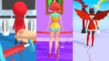 Unknit Everything All Levels Gameplay Android, IOS