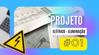 Projeto de instalações elétricas em BIM com software QiBuilder - luminárias e interruptores screenshot 1