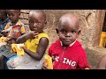 Feeding our big family with a Ugandan Rolax 🥰