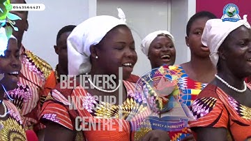 Outstanding performance of a visiting choir at Believers Worship Centre