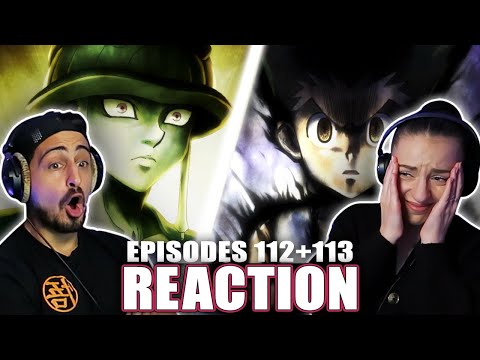 OUR FAVOURITE EPISODES SO FAR! 🔥 Hunter x Hunter Episodes 112-113 REACTION!