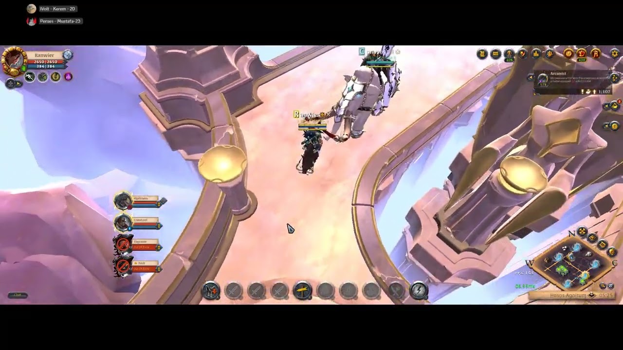 ALBION ONLINE pvp highlight HEALER POV