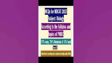 MDCAT 2025 –Top 5 Tips to Score 180+ | KMU Medical Entry Test Preparation | Part 27#mdcatpreparation