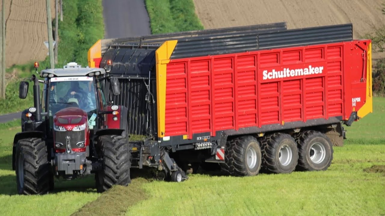 🇫🇷Une couleur unique sur ce 8727s à l’autochargeuse 🌱- Schuitemaker 840 - coupe d’automne🍂