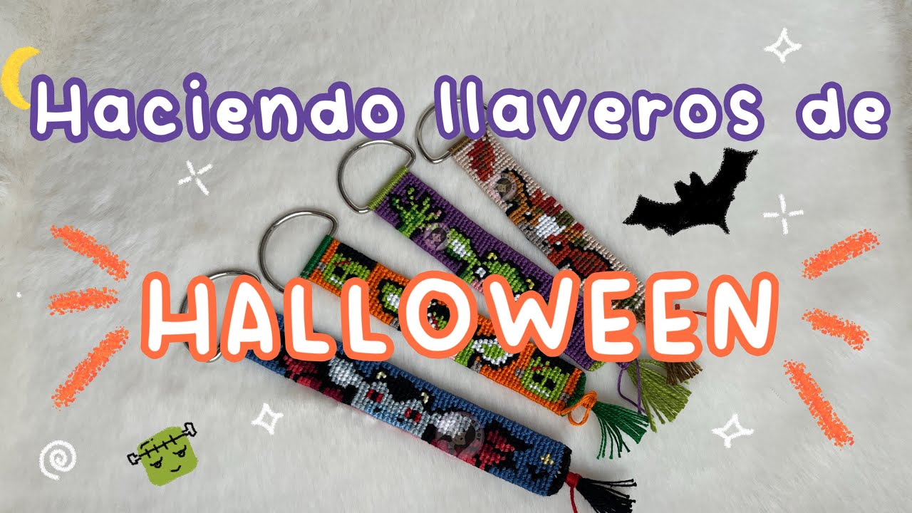 Haciendo llaveros de vaquitas Halloweenezcas🧛🏻‍♂️🧟‍♂️🍁