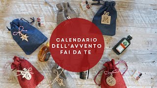 Calendario dellavvento fai da te semplice per Natale