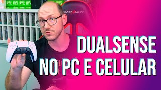 Dá para usar o Dualsense no PC e no celular? Testamos o controle do Playstation 5!