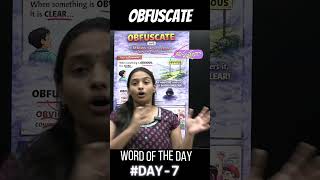 OBFUSCATE #education #apjobsupdates #obfuscate #wordoftheday #english #banks_ssc_rrb_si_pc_groups