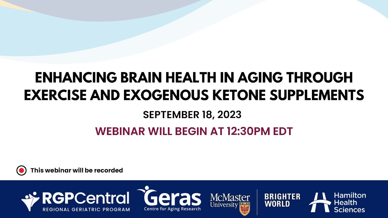 Enhancing Brain Health in Aging through Exercise and Exogenous Ketone Supplements