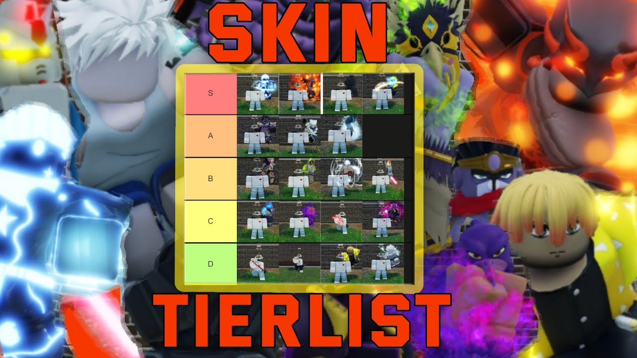 Stand Skin Tier List