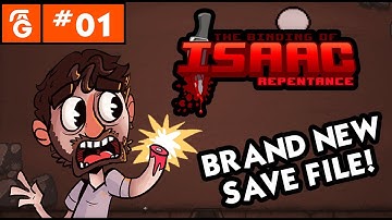 The Binding of Isaac: Repentance - Episode 1 - Beginning a NEW SAVE FILE!