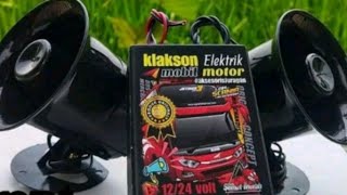 REVIEW & TES  SUARA KLAKSON BASURI ELEKTRIK BELI DI SHOPEE Part. 2
