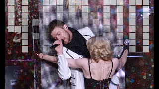 MADONNA & Justin Timberlake - Four Minutes. REHEARSAL Roseland Ballroom 2008.