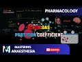 Blood Gas Partition Coefficient EXPLAINED Anaesthesia Pharmacology Made Easy