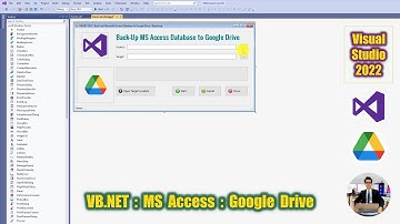 Visual Basic .NET Tutorial | Back-Up MS Access Database to Google Drive (Part 2)